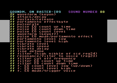 Soundmonitor on Raster Interrupt (3)